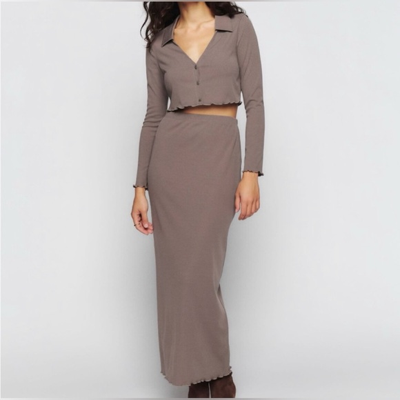 NWT - Reformation - Helen Knit Two Piece - SZ XS - Picture 1 of 3